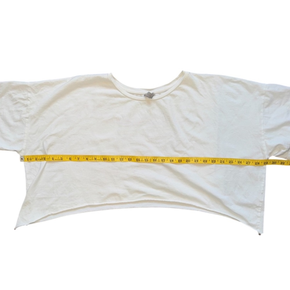 ASOS White Cropped Boxy Tee - Picture 7 of 10